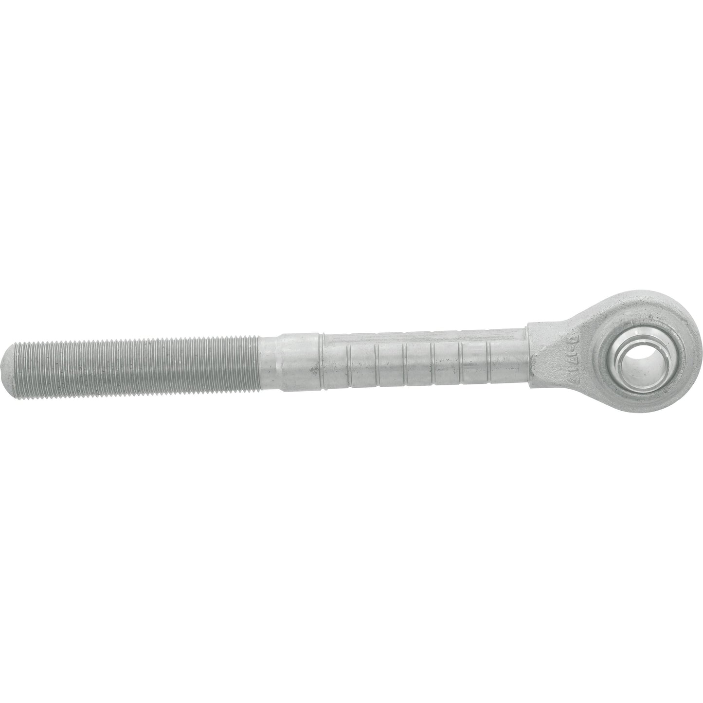 The Sparex Top Link Ball End - 1 1/16'' UNF - Cat.1 (Sparex Part No.S.449) is a metal rod end bearing for Massey Ferguson tractors, featuring a threaded shaft with a length of 127mm and a spherical joint with a ball bore diameter of 19mm.