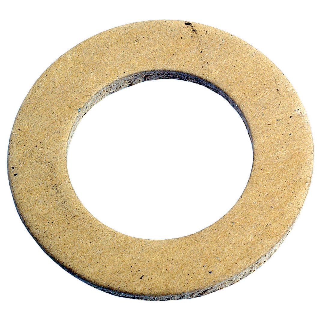 The Sparex Washer M7 (Sparex Part No. S.1784) is a circular cork gasket with a central hole, frequently used to seal joints or connections in Landini and Massey Ferguson machinery.