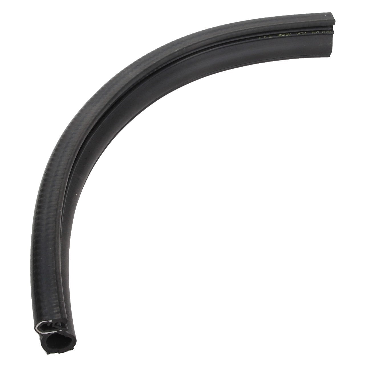 Product Name: AGCO | Seal - Acx2335910
Brand Name: AGCO
Description: A curved, black rubber hose with a small metal clamp attached at one end. No current product description information available for the AGCO Seal - Acx2335910.