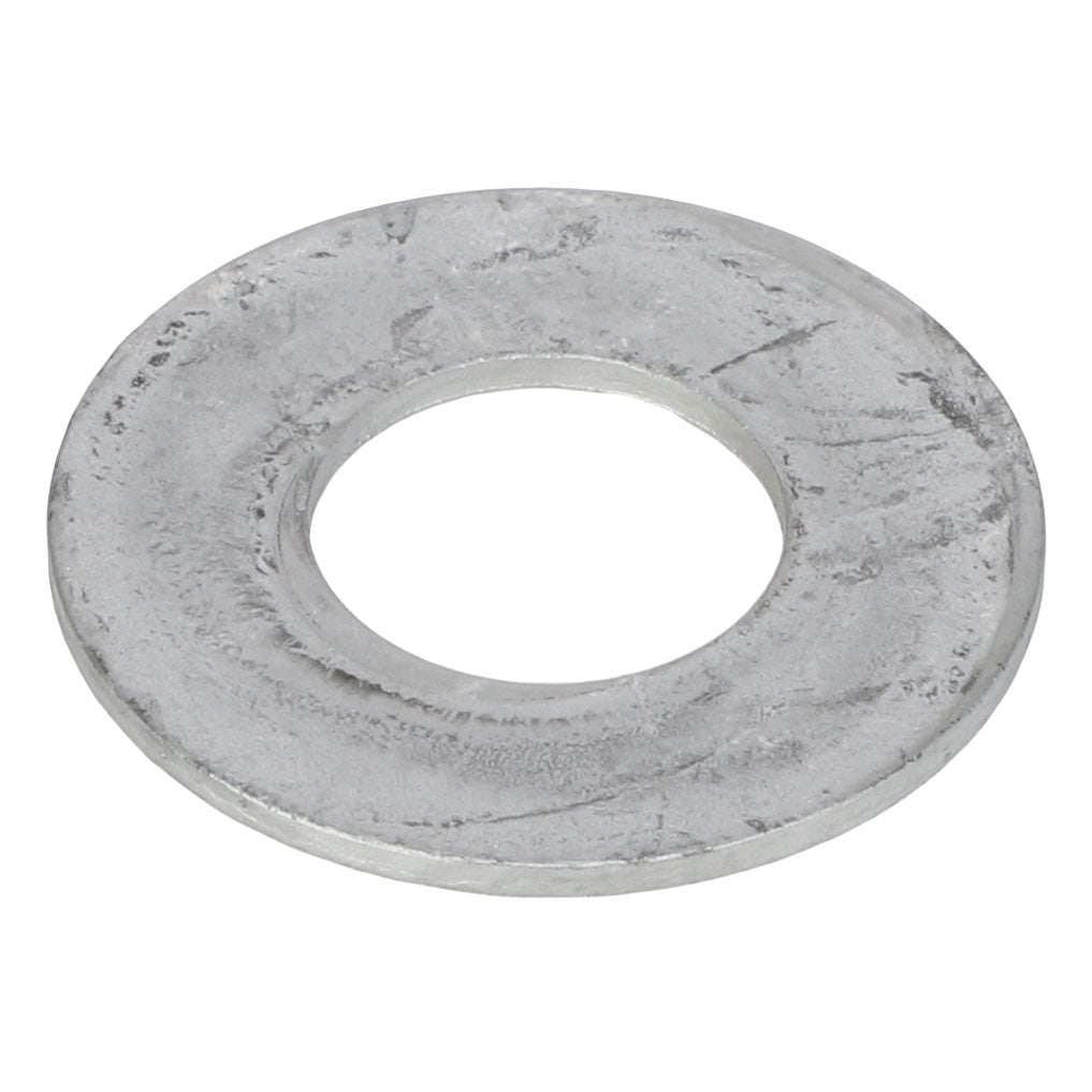The AGCO | FLAT WASHER - K4666 is a metallic washer featuring a central circular hole and a textured surface. Unfortunately, no additional product description information is available at this time.