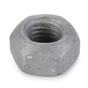 A close-up image of an AGCO Hex Locknut (Ch8T-2659) with an internal threaded hole, often found in Fendt Models machinery.