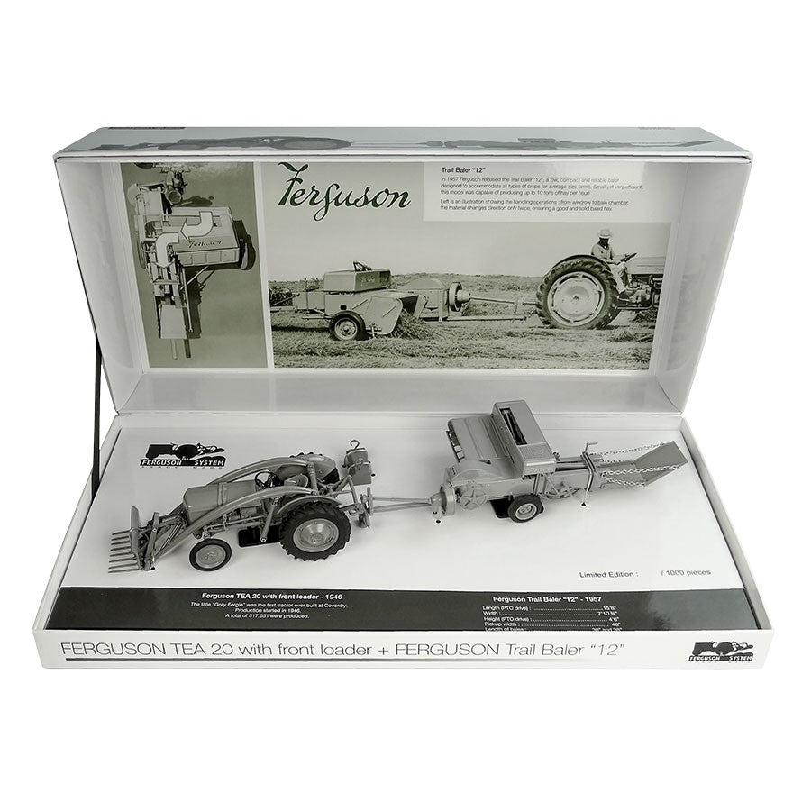 AGCO Massey Ferguson Tea 20 with F12 Baler Limited Edition Model | X993041805378