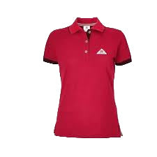 Massey Ferguson Ladies Red Polo Shirt with MF Badge | X993321803