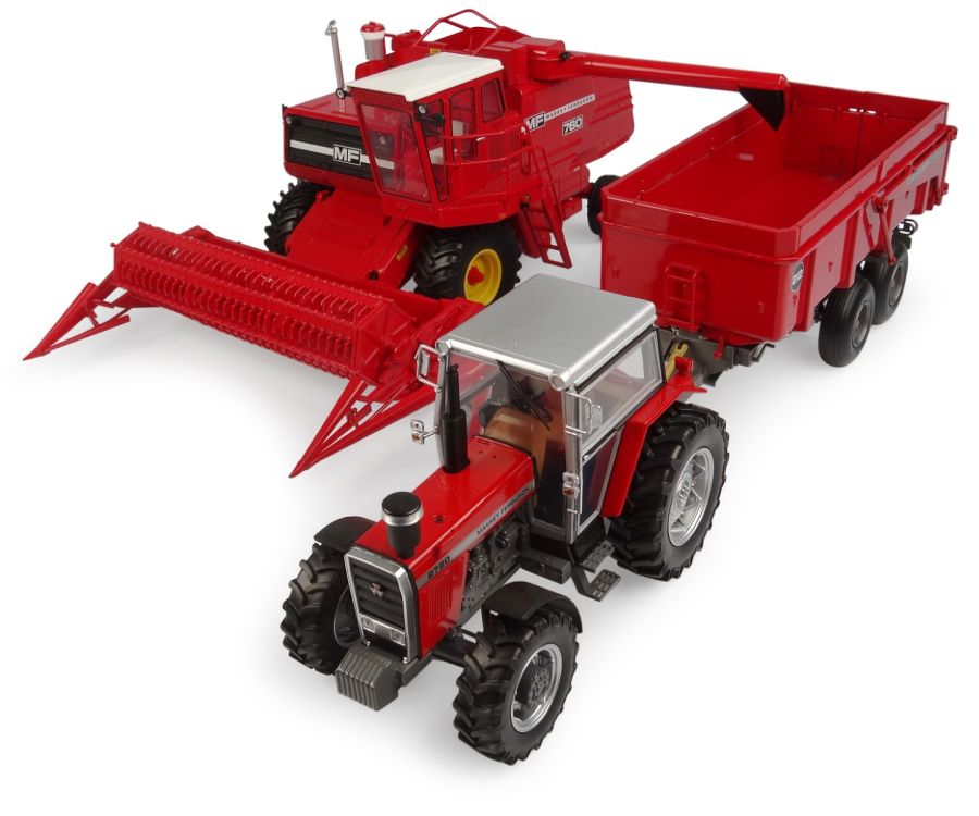 MF 212 Trailer 12T 1:32 Scale Model – Collectible Diecast Replica - X993022506694