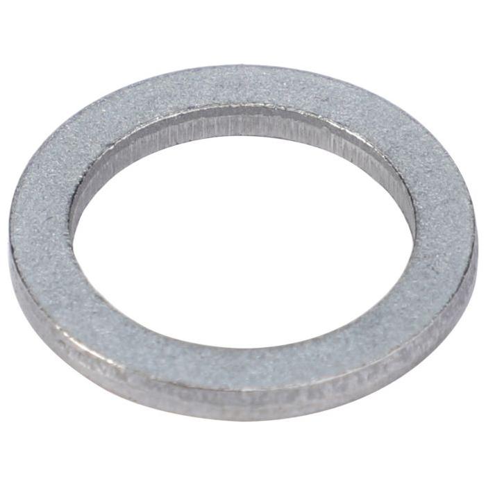 Close-up image of the AGCO Massey Ferguson Washer, product number V836652170, featuring a metallic circular shape with a central hole. Perfect for use in Massey Ferguson models.