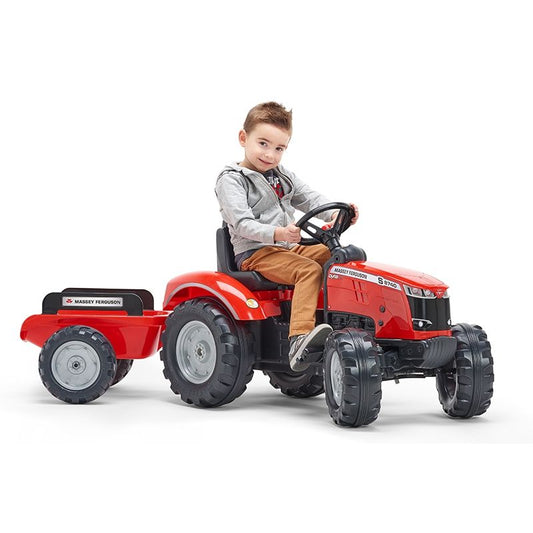 Massey Ferguson 8700 S with Trailer – Ride-On Toy for Kids | X993361801000