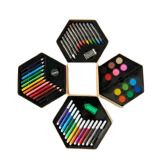 Massey Ferguson Kids' Colouring Set – 12 Pencils, Pens & Watercolours | X993442208000