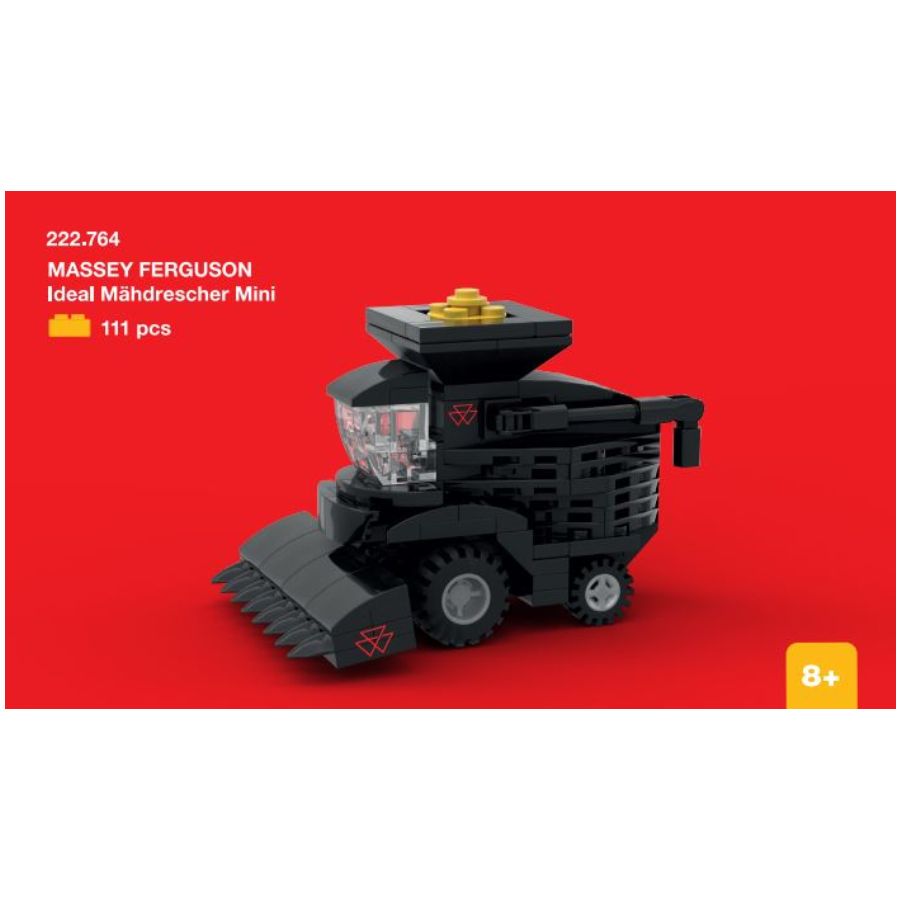 MF IDEAL Mini Combine Harvester Brick Model 1:65 Scale | X993662501000