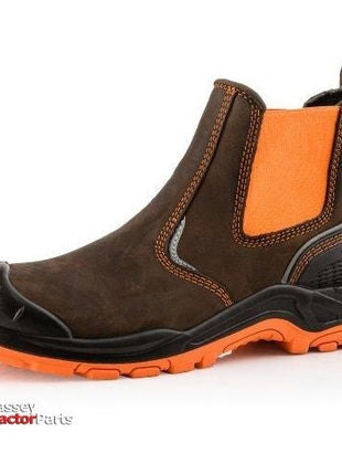 BUCKLER WATERPROOF SAFETY BOOTS - BVIZ3OR/BR - Massey Tractor Parts