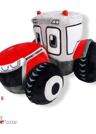 MF - 8S.265 Plush Tractor - X993041201147-Massey Ferguson-Childrens Toys,Merchandise,Model Tractor,On Sale
