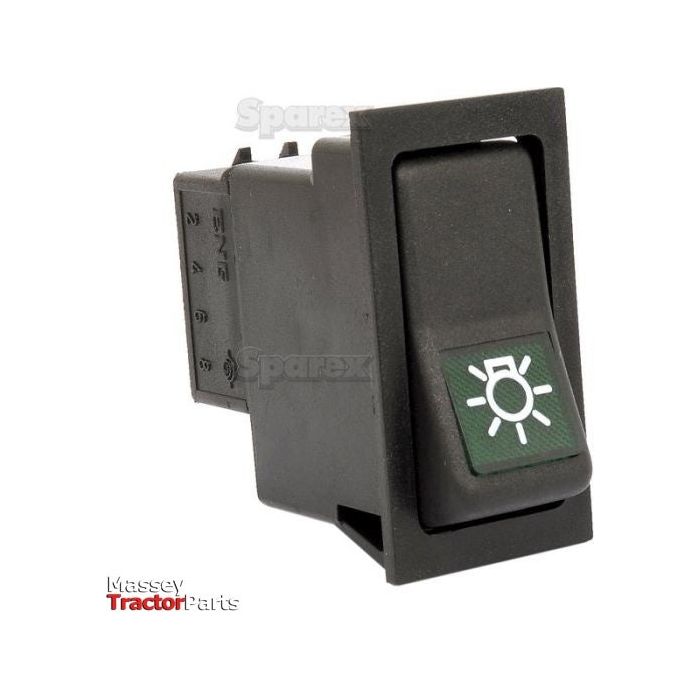 Rocker Switch - Front, 3 Position (Off/1/2)
- S.23158 - Massey Tractor Parts