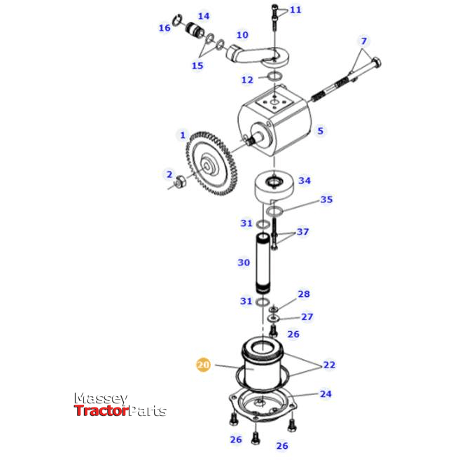 Fendt Suction Filter - G260100492030 | OEM | Fendt parts | Filters-Fendt-4WD Parts,Axles & Power Train,Drive Shafts,Drive Shafts & Gears,Farming Parts,Front Axle & Steering,Gearbox Shafts,Tractor Parts,Transmission