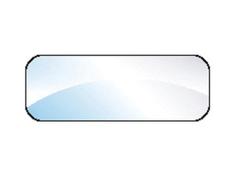 A rectangular pill with rounded edges and a gradient color scheme, transitioning from light blue at the bottom to white at the top, much like the neat packaging Sparex is known for, as seen in their Rear Window product (Sparex Part Number: S.101078).