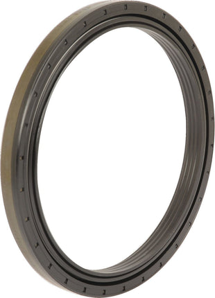 A close-up of the Sparex Oil Seal, 45.4 x 68.4 x 5.98mm (Sparex Part No. S.107228), a circular mechanical seal made of metal and rubber, similar to those used in John Deere machinery. This hub seal is essential in preventing the leakage of fluids or gases.