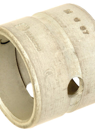 A cylindrical metal coupling with an open end, two side holes, and engraved markings, ideal for use in applications such as the Balancer Shaft Bush in Massey Ferguson and Landini tractors. Available under Sparex Part No. S.107280 by Sparex.