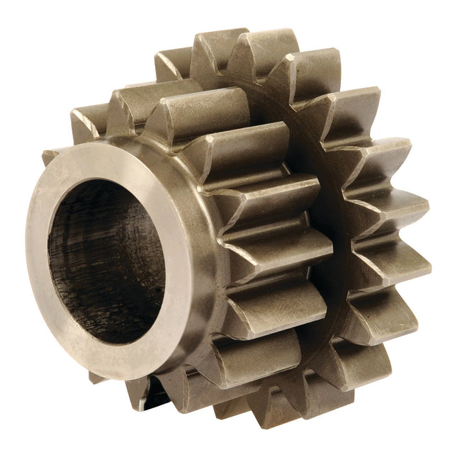 Close-up of a Sparex Transmission Gear - 12 Speed (Sparex Part No.S.107306) with evenly spaced teeth and a central hole for attachment.