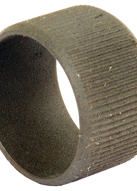 A close-up image of a textured, dark-colored cylindrical ring with a hollow center, identified as the Lift Arm Bush (Sparex Part No. S.107380) used in Massey Ferguson machinery by the brand Sparex.