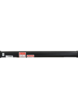 A black metal cylindrical drive shaft, identified as the Sparex PTO Guard (Lz) with a length of 1735mm and size large, featuring bearings and connectors on both ends and equipped with warning labels attached to the middle section. The Sparex Part No. is S.10798.