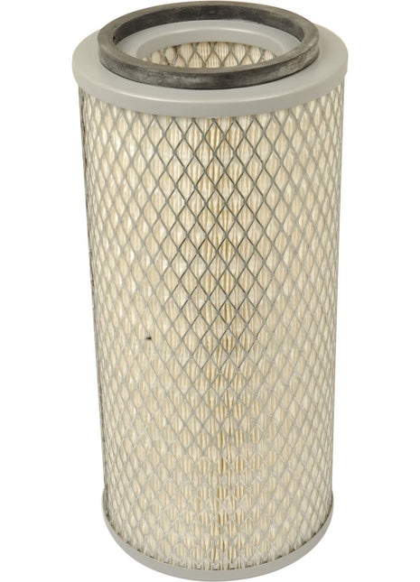 The Sparex Air Filter - Outer - AF4058 (Sparex Part No. S.108894) is a cylindrical air filter with a mesh outer layer and an internal paper filter element, featuring rubber seals on the ends. Designed to fit Case IH equipment, this durable model ensures optimal performance and efficiency.