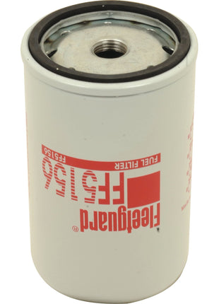 A cylindrical white fuel filter with red text, bearing the label "Sparex S.109070" and renowned for its superior quality comparable to the Fleetguard FF5156, features a Micron Rating 16 for effective filtration.