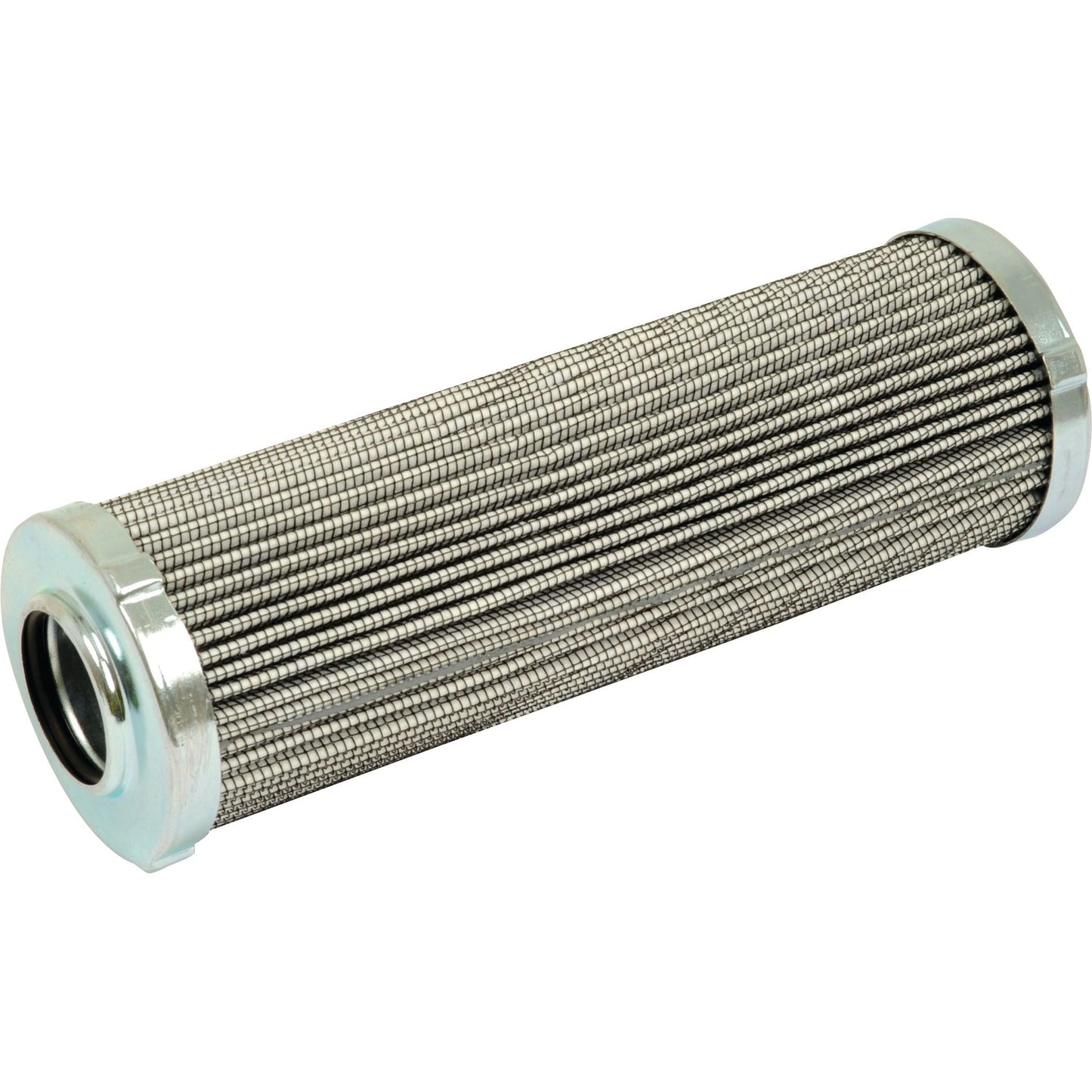 The Sparex Hydraulic Filter Element (Part No. S.109198), model HF28811, is a cylindrical metal mesh filter with flange ends compatible with Claas ARES systems. It's used for filtration in various industrial applications and serves as an excellent Fleetguard alternative and efficient hydraulic filter option.