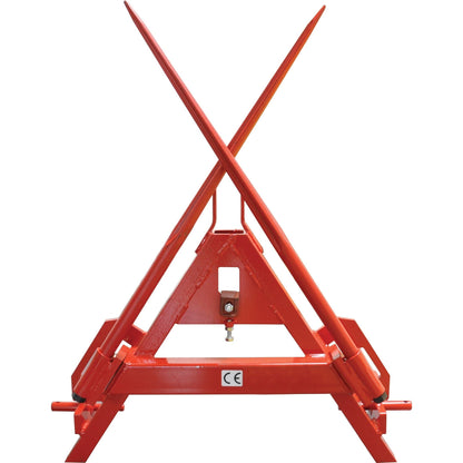 Bale Frame - 2 x M22 x 1100mm Tines (Sparex Brand)
 - S.110176 - Farming Parts