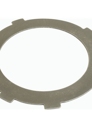 The Sparex PTO Clutch Plate (Part No. S.111059) is a flat, circular metallic component with several evenly spaced tabs along its outer edge, often used in Valtra machinery.