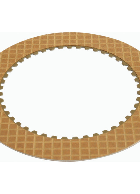 A circular, waffle-textured, brown PTO Clutch Plate from Sparex (Part No.S.111060) with a serrated inner edge against a plain white background.