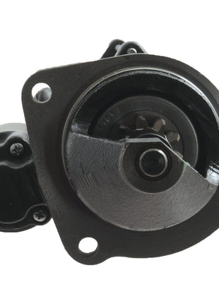 Close-up image of the Sparex Starter Motor - 12V, 3.2Kw, Gear Reduced (Mahle), Part No. S.113797, showing the mounting flange and gear mechanism.