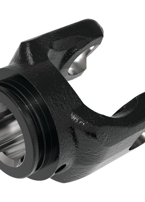 The PTO Tube Yoke from Sparex, Part No. S.115495, featuring a star profile and U/J size of 35 x 106.5mm, with dimensions of 51 x 37mm, aligns with the AW24/W240 PTO Series universal joint specifications.