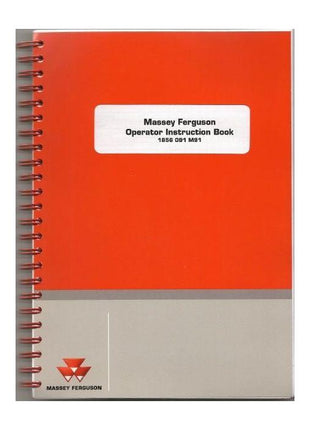 Massey Ferguson - 550 Operators Manual -  1856091M1 - Farming Parts