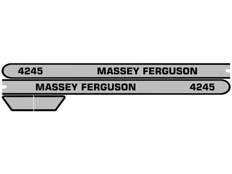 Decal Set - Massey Ferguson 4245 | Sparex Part No.S.118316