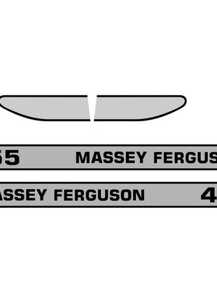 Decal Set - Massey Ferguson 4355 | Sparex Part No.S.118324