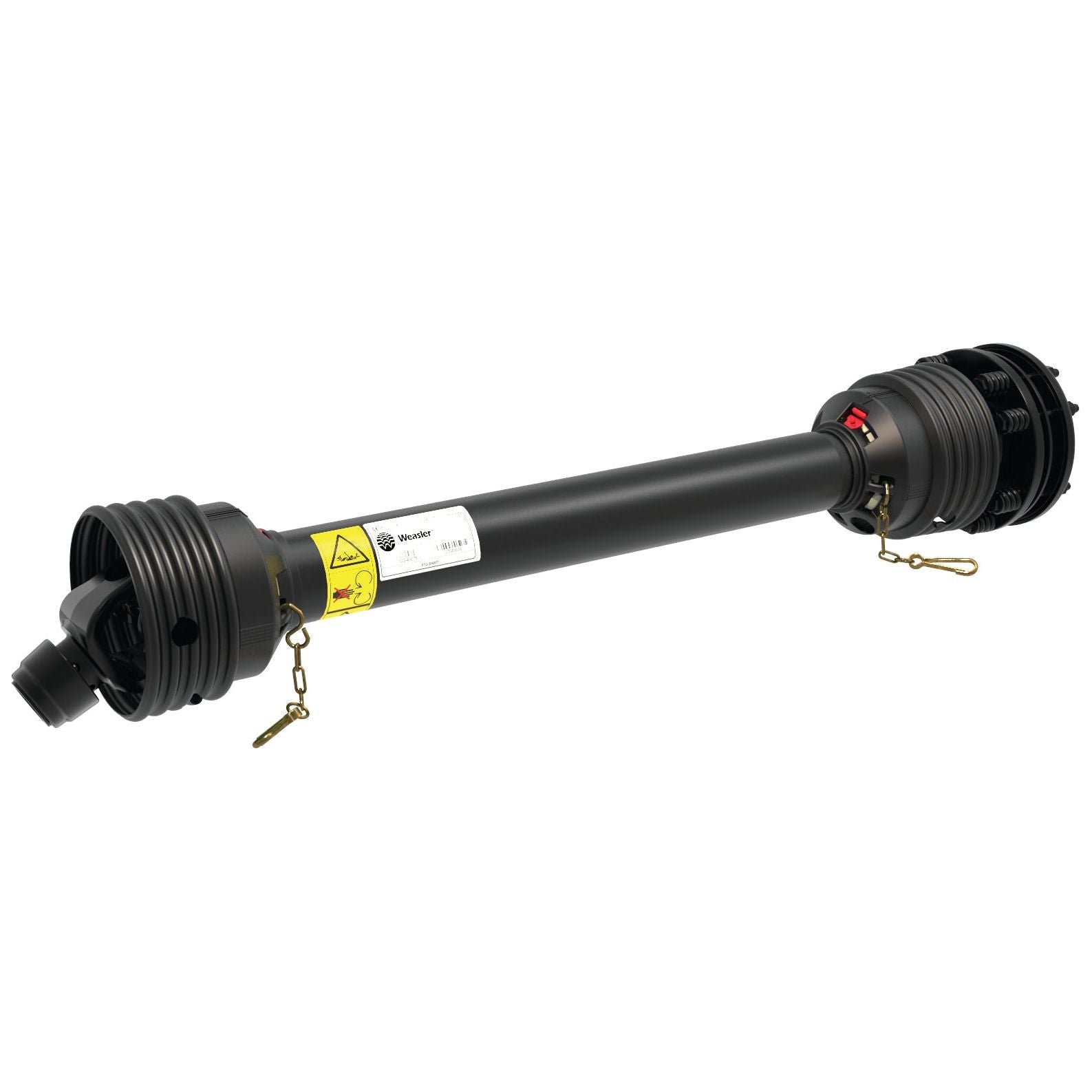 PTO Shaft - (Lz) Length: 1510mm, 1 3/8'' x 6 Spline Q.R. to 1 3/8'' x 6 Spline Friction Disc Clutch
 - S.118360 - Farming Parts