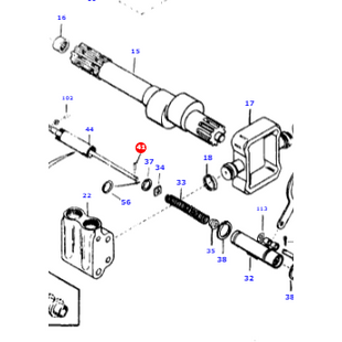 Massey Ferguson - Pin - 897504M1 - Farming Parts