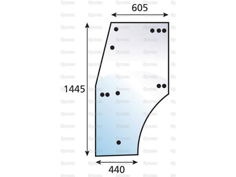 Door Glass RH | Sparex Part Number: S.137089