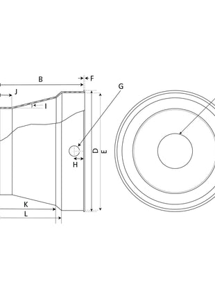 PTO Shield (Round) 208mm⌀
 - S.14433 - Farming Parts