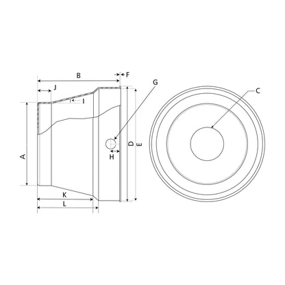 PTO Shield (Round) 208mm⌀
 - S.14433 - Farming Parts