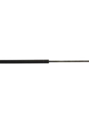 A Sparex Gas Strut (S.149519) in black, featuring a total length of 981 mm and a ram stroke of 450 mm with an extended piston rod, capable of withstanding up to 500 N pressure.