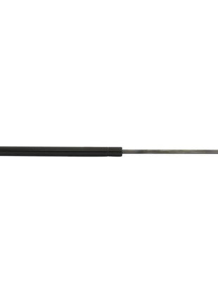 Image of a black Sparex Gas Strut, Part Number S.149522, with a 10mm Ball Socket, measuring 885mm in total length and commonly used in automotive applications, shown fully extended against a white background.