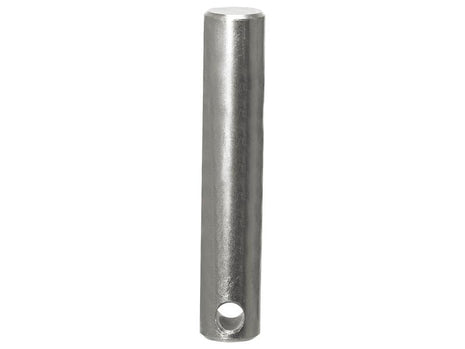 A Sparex Lower Link Pin 22x Cat. 1 (Part Number: S.150005) with a cylindrical shape, flat top, and a single hole near the bottom, ideal for various Sparex applications.