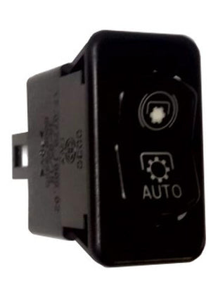 The Sparex PTO Switch (Sparex Part Number: S.152374) is a black automotive switch featuring "AUTO" and light bulb icons, designed for controlling automatic lighting functions in vehicles. It is classified under tariff code 8708991055.