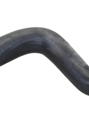 A black, curved rubber hose with a smooth surface, featuring an inner diameter of 40mm at one end and 50mm at the other end. Ideal for various applications and compatible with Sparex parts; specifically, this is the Bottom Hose with Sparex Part Number S.155879.