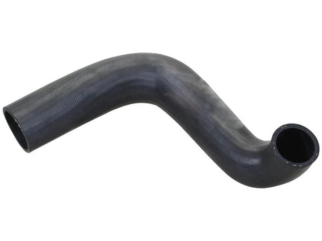 A black, curved rubber hose with a smooth surface, featuring an inner diameter of 40mm at one end and 50mm at the other end. Ideal for various applications and compatible with Sparex parts; specifically, this is the Bottom Hose with Sparex Part Number S.155879.