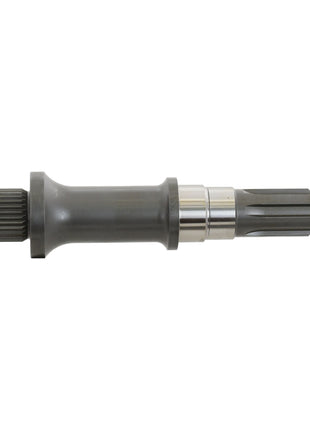 The Sparex PTO Shaft - S.16039 is a steel shaft with ridged ends, featuring a cylindrical middle section and threading on one end, designed to operate at 540 RPM in Single Speed configurations.