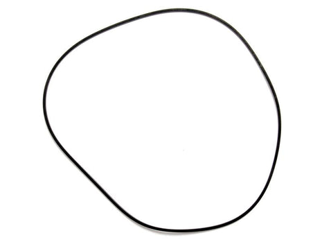 A black, irregularly shaped rubber O ring with a 70 Shore Hardness on a white background, identified by Sparex Part Number S.161215 and named O Ring 2.6 x 170mm.