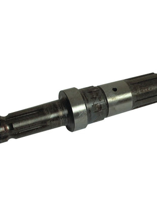 A PTO Shaft - S.16300 by Sparex, featuring a robust cylindrical body and precision-engineered components, is isolated on a white background, reminiscent of the high-quality craftsmanship found in Fiat G170 machinery.