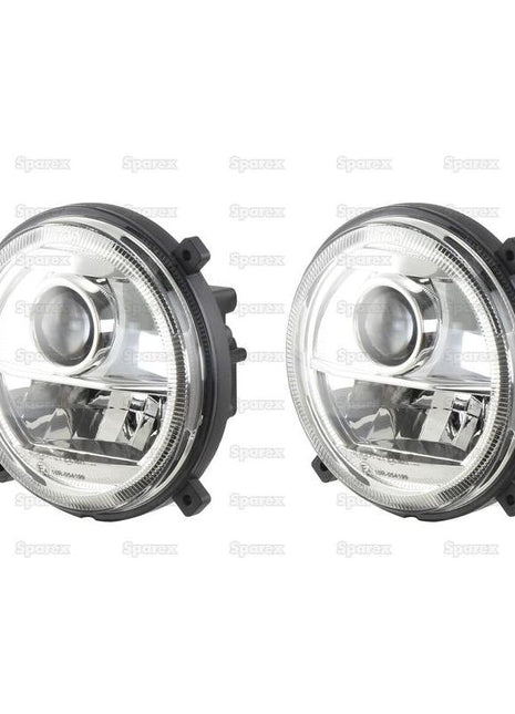 LED Head Light Kit, Interference: Class 3, RH & LH (LH Dip), 1560 - 2760 Lumens Raw, 10-30V - S.163618 - Farming Parts