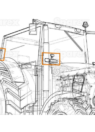 LED Work Light, Interference: Class 5, 4500 Lumens Raw, 10-30V - S.163905 - Farming Parts