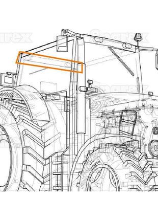 LED Work Light, Interference: Class 5, 4500 Lumens Raw, 10-30V - S.163906 - Farming Parts